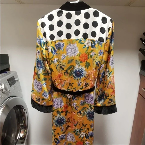 Zara Woman Patchwork Polka dots kimono - Picture 4 of 4